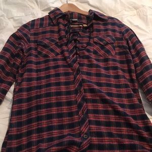 (All offers accepted) button up/ lace up shirt